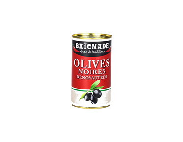 Olives noires dénoyautées