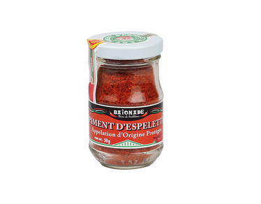 Le piment d'Espelette en poudre AOP