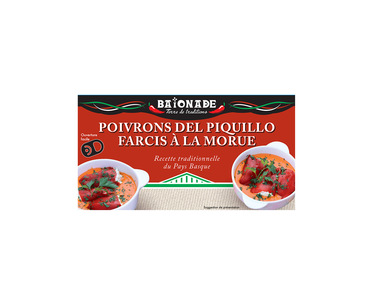 Poivrons del piquillo farcis à la morue