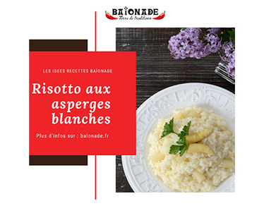 Recette : risotto aux asperges blanches