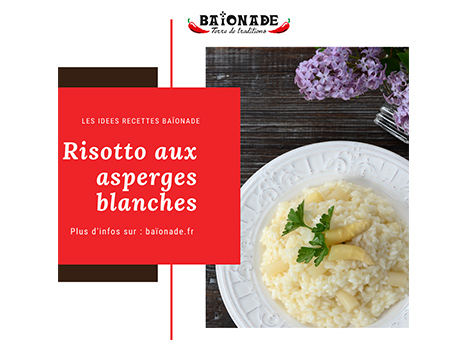 Recette : risotto aux asperges blanches