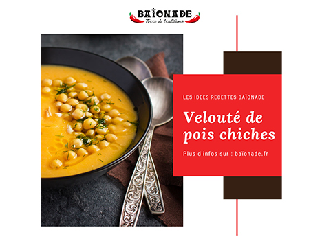 Recette : velouté de pois chiches