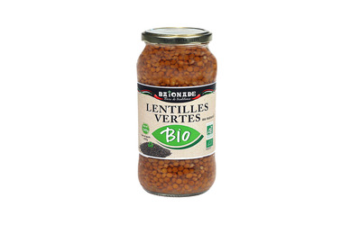 Les lentilles vertes bio