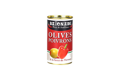 Olives aux poivrons