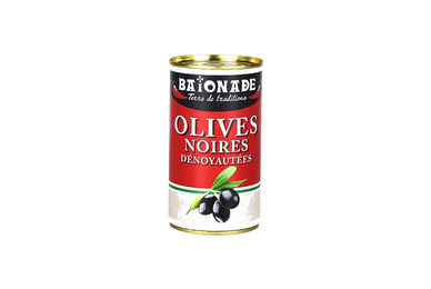 Olives noires dénoyautées