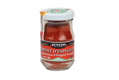 Le piment d'Espelette en poudre AOP