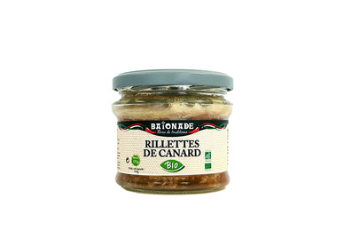 Les rillettes de canard bio